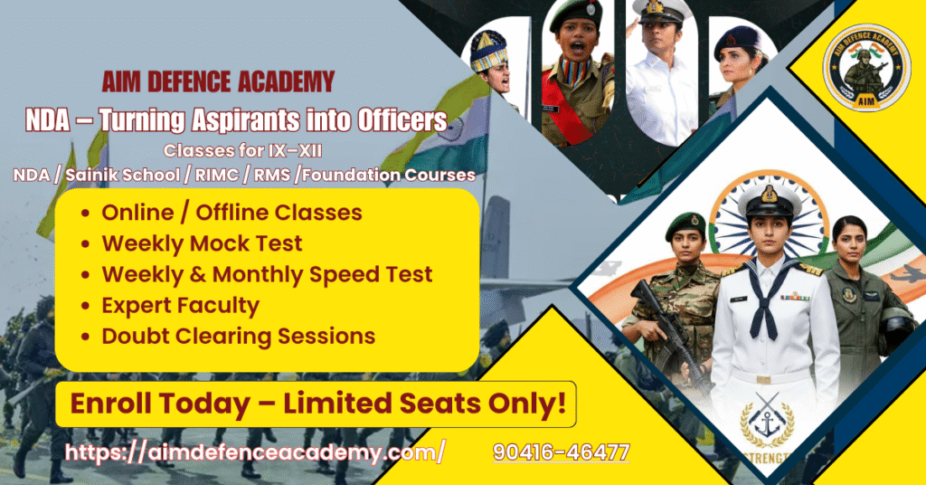 NDA Coaching in Pune
