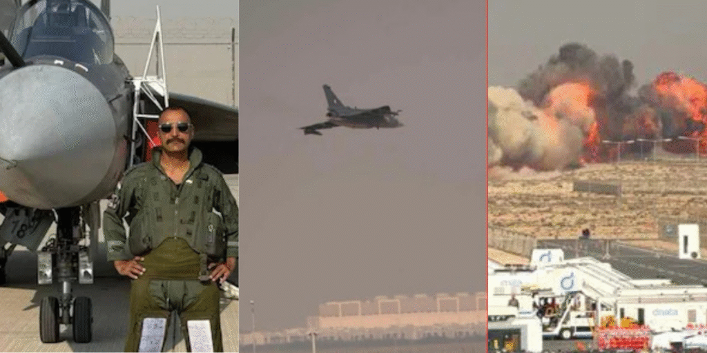 Tejas Crash in Dubai