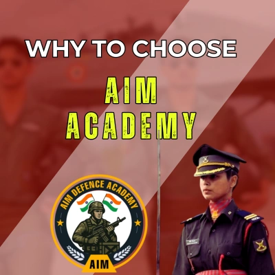 Why choose AIM Defence Academy banner