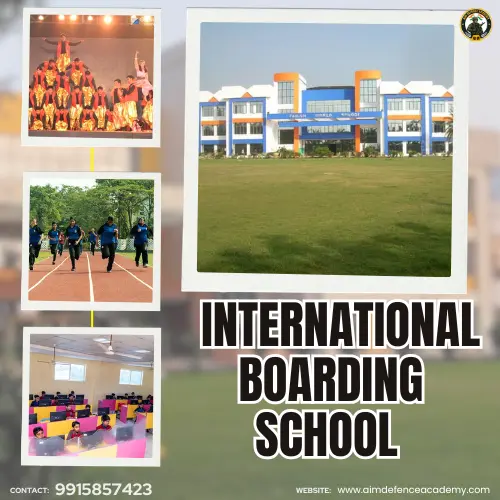 International Boarding School cadets studying and training at AIM Defence Academy campus.