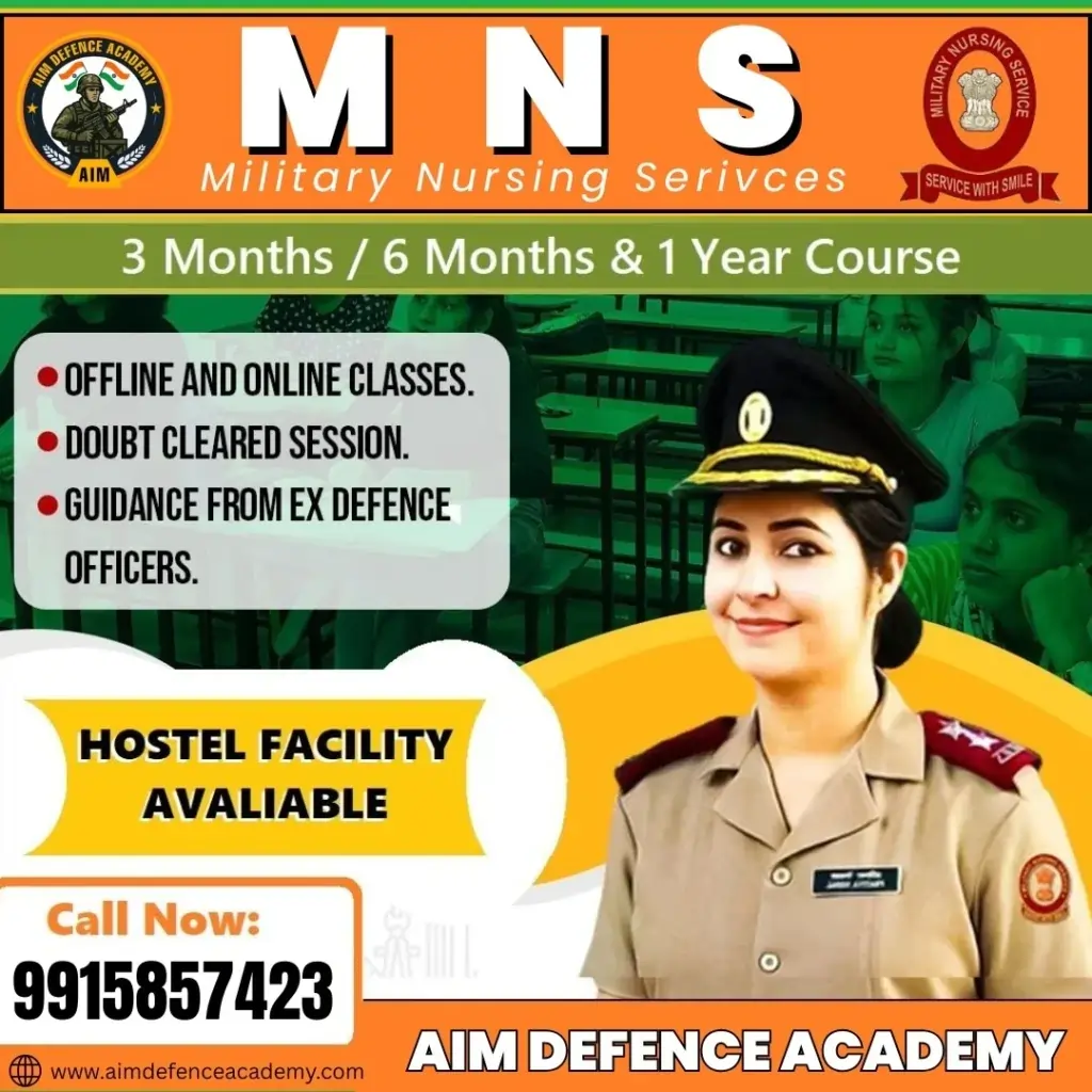 Female defence aspirants preparing for MNS exam at AIM Defence Academy