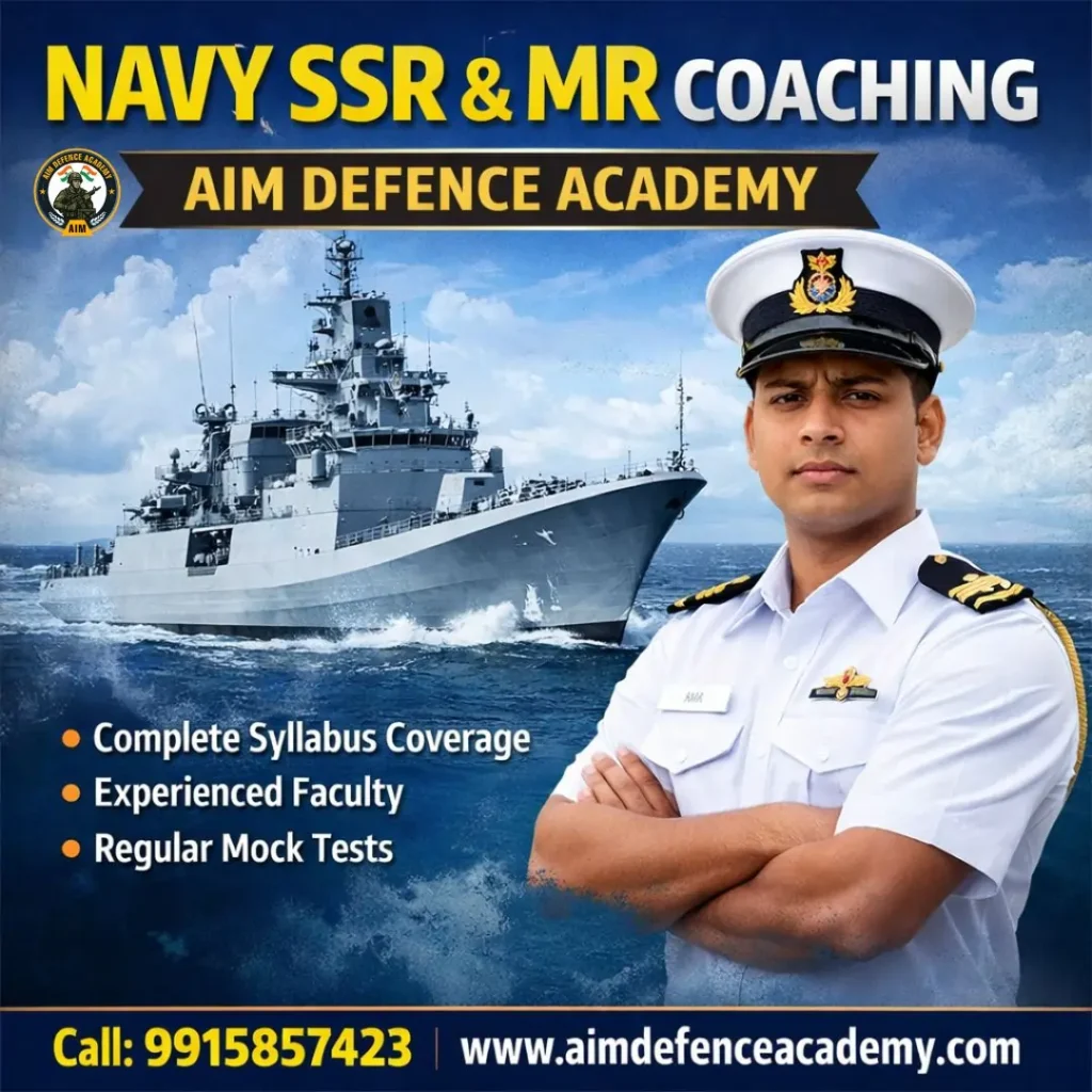 Navvy AA & SSR coaching classes at AIM Defence Academy