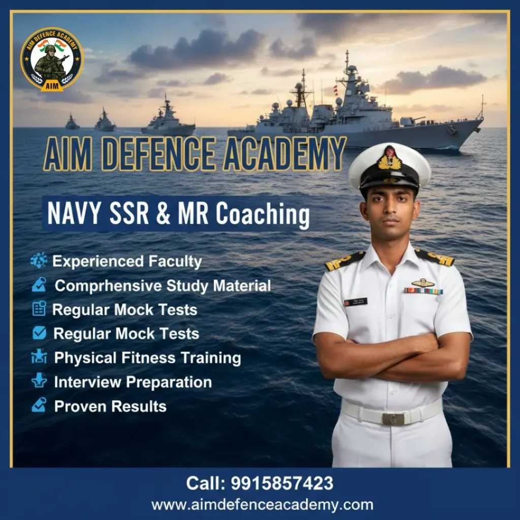 Navvy AA & SSR Coaching at AIM Defence Academy for defence aspirants