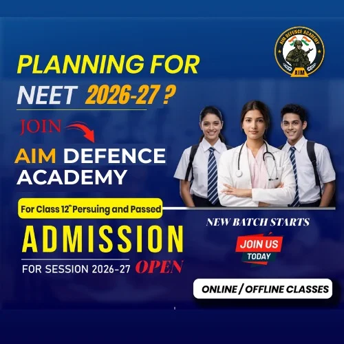 Achieve NEET success with disciplined training at AIM Defence Academy NEET Coaching.