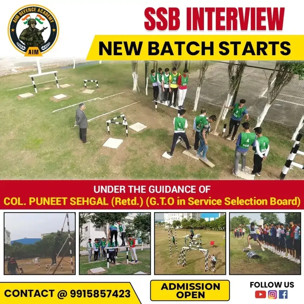 Best SSB Coaching in India | AIM Defence Academy