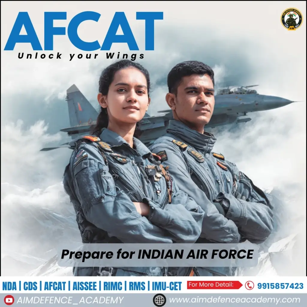 AIM Defence Academy students preparing for AFCAT Coaching with expert mentors