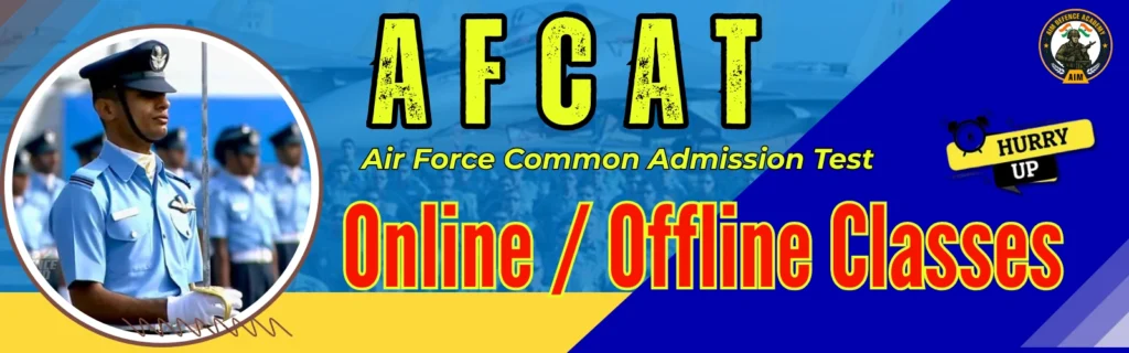 Expert guidance for AFCAT Coaching with structured classes and defence training